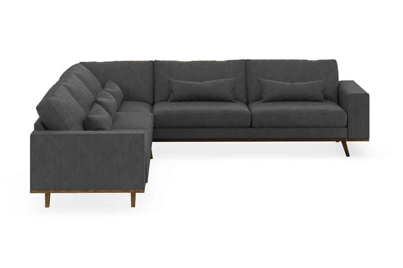 Copenhagen 6-sits L-formad Hörnsoffa i Manchester - Mörkgrå - Products - Möbler - Soffa - Hörnsoffa