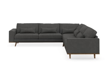 Copenhagen 6-sits L-formad Hörnsoffa i Manchester - Mörkgrå - Products - Möbler - Soffa - Hörnsoffa