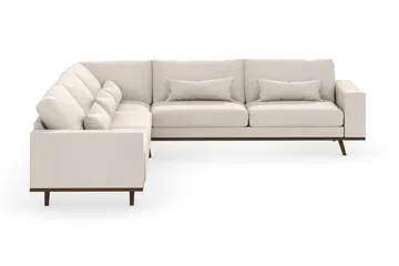 Copenhagen 6-sits L-formad Hörnsoffa i Tyg - Beige - Products - Möbler - Soffa - Hörnsoffa