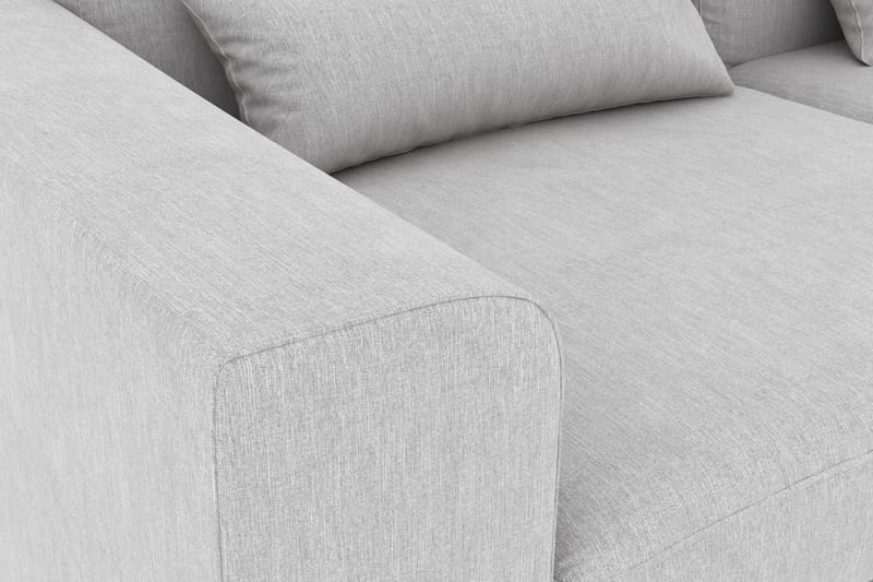 Copenhagen 6-sits L-formad Hörnsoffa i Tyg - Grå - Products - Möbler - Soffa - Hörnsoffa