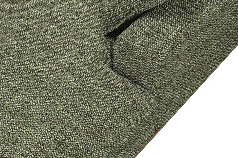 Copenhagen Premium 5-sits Vänstervänd U-formad Djup Soffa med Divan och Schäslong i Chenille - Grön - Products - Möbler - Soffa - U-soffa