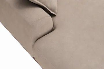 Copenhagen Premium 5-sits H ögervänd U-formad Djup Soffa med Divan och Schäslong i Tyg - Ljusbrun - Products - Möbler - Soffa - U-soffa