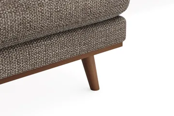 Copenhagen Premium 5-sits Högervänd U-formad Djup Soffa med Divan och Schäslong i Chenille - Brun - Products - Möbler - Soffa - U-soffa