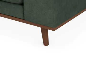 Copenhagen Premium 5-sits Vänstervänd U-formad Djup Soffa med Divan och Schäslong i Tyg - Grön - Products - Möbler - Soffa - U-soffa