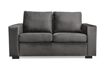 Crazy 2-sits Sammetssoffa - Mörkgrå - Products - Möbler - Soffa - 2 sits soffa