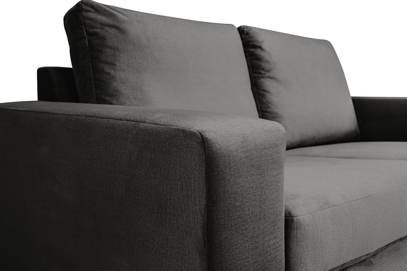 Crazy 2-sits Sammetssoffa - Mörkgrå - Products - Möbler - Soffa - 2 sits soffa