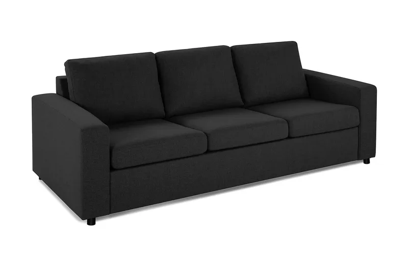 Crazy 3-sits Tygsoffa - Antracit - Products - Möbler - Soffa - 3 sits soffa