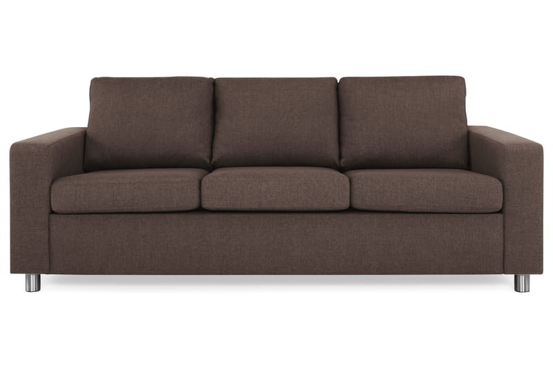 Crazy 3-sits Tygsoffa - Brun - Products - Möbler - Soffa - 3 sits soffa