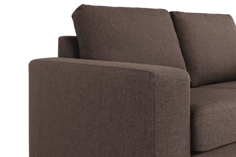 Crazy 3-sits Tygsoffa - Brun - Products - Möbler - Soffa - 3 sits soffa