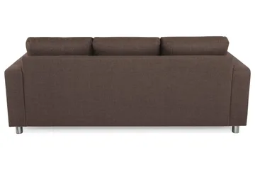 Crazy 3-sits Tygsoffa - Brun - Products - Möbler - Soffa - 3 sits soffa