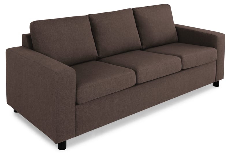 Crazy 3-sits Tygsoffa - Brun - Products - Möbler - Soffa - 3 sits soffa