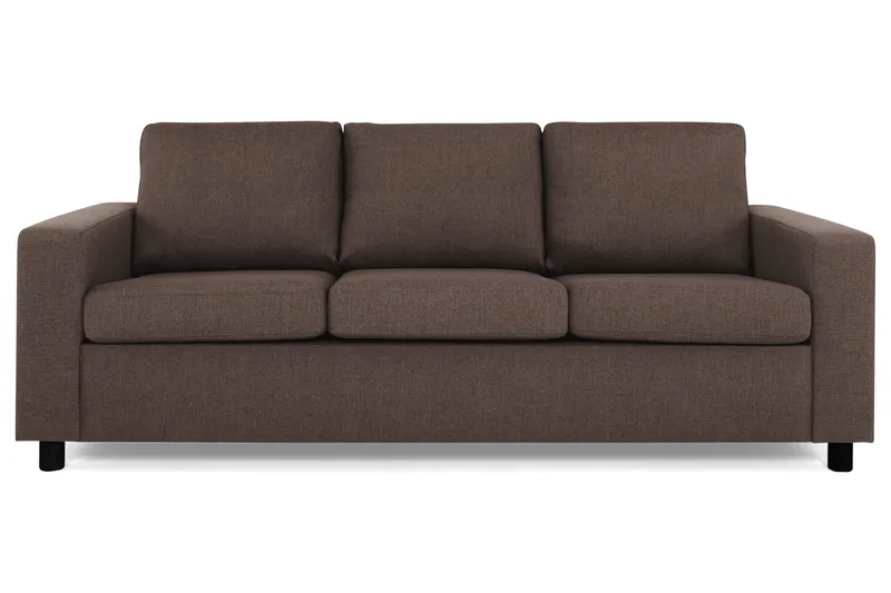 Crazy 3-sits Tygsoffa - Brun - Products - Möbler - Soffa - 3 sits soffa