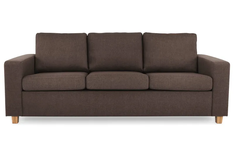 Crazy 3-sits Tygsoffa - Brun - Products - Möbler - Soffa - 3 sits soffa