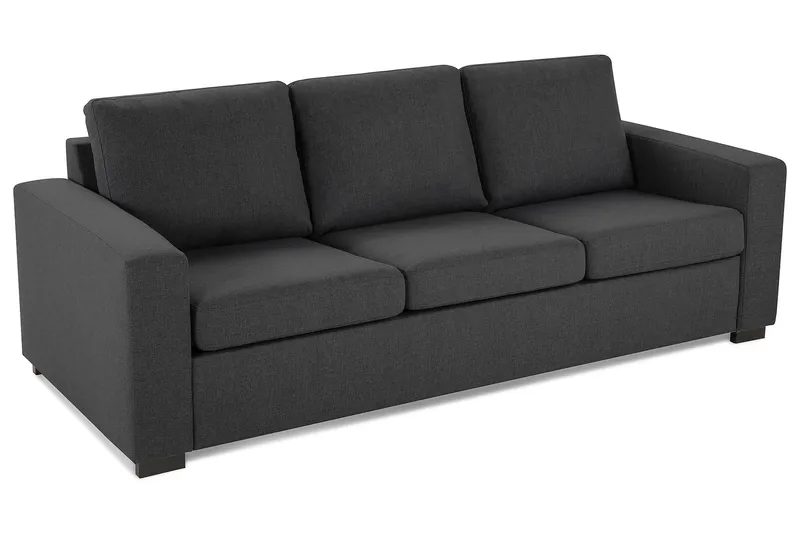 Crazy 3-sits Tygsoffa - Mörkgrå - Products - Möbler - Soffa - 3 sits soffa