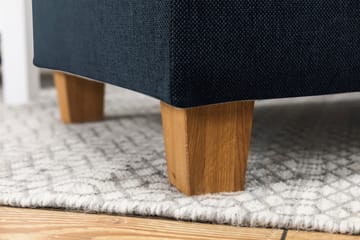 Crazy 3-sits Vänstervänd L-formad Schäslongsoffa i Tyg - Blå - Products - Möbler - Soffa - Divansoffa & schäslongsoffa