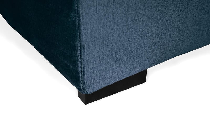 Crazy 4-sits Högervänd U-formad Large Soffa med Divan och Schäslong i Sammet - Blå - Products - Möbler - Soffa - U-soffa