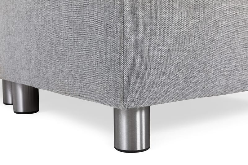 Crazy 4-sits Högervänd U-formad Large Soffa med Divan och Schäslong i Tyg - Grå - Products - Möbler - Soffa - U-soffa