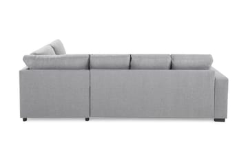 Crazy 4-sits Högervänd U-formad Large Soffa med Divan och Schäslong i Tyg - Grå - Products - Möbler - Soffa - U-soffa