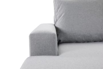 Crazy 4-sits Högervänd U-formad Large Soffa med Divan och Schäslong i Tyg - Grå - Products - Möbler - Soffa - U-soffa