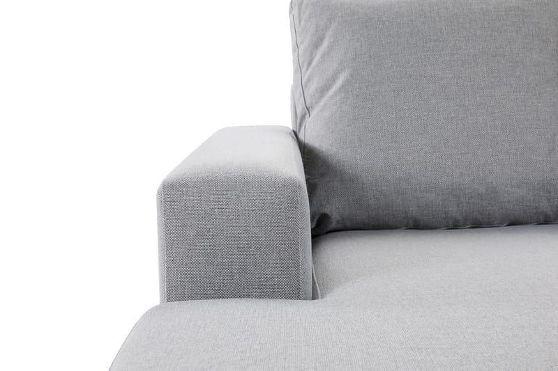 Crazy 4-sits Högervänd U-formad Large Soffa med Divan och Schäslong i Tyg - Grå - Products - Möbler - Soffa - U-soffa