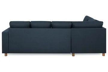 Crazy 4-sits Vänstervänd U-formad Large Soffa med Divan och Schäslong i Tyg - Blå - Products - Möbler - Soffa - U-soffa