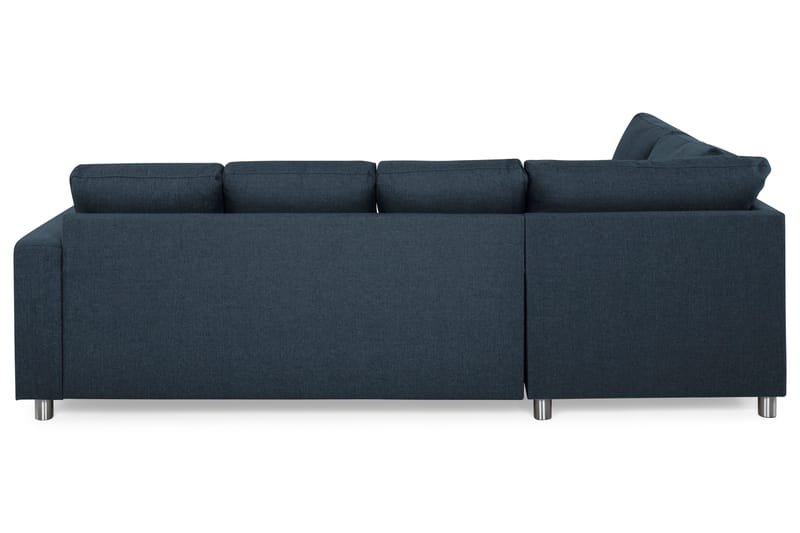 Crazy 4-sits Vänstervänd U-formad Large Soffa med Divan och Schäslong i Tyg - Blå - Products - Möbler - Soffa - U-soffa
