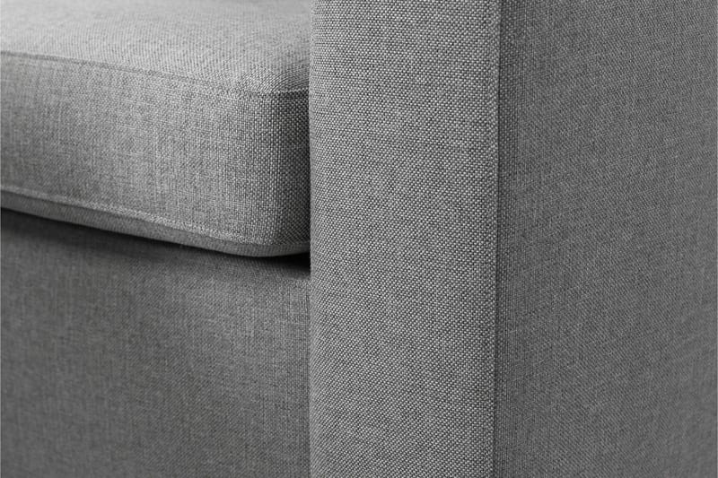 Crazy 4-sits Vänstervänd U-formad Large Soffa med Divan och Schäslong i Tyg - Grå - Products - Möbler - Soffa - U-soffa