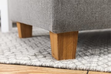 Crazy 4-sits Vänstervänd U-formad Large Soffa med Divan och Schäslong i Tyg - Grå - Products - Möbler - Soffa - U-soffa