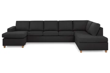 Crazy 5-sits Högervänd U-formad X-Large Soffa med Divan och Schäslong i Tyg - Antracit - Products - Möbler - Soffa - U-soffa