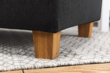 Crazy 5-sits Högervänd U-formad X-Large Soffa med Divan och Schäslong i Tyg - Antracit - Products - Möbler - Soffa - U-soffa