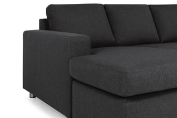 Crazy 5-sits Högervänd U-formad X-Large Soffa med Divan och Schäslong i Tyg - Antracit - Products - Möbler - Soffa - U-soffa