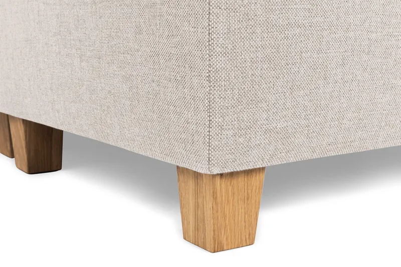 Crazy 5-sits Högervänd U-formad X-Large Soffa med Divan och Schäslong i Tyg - Beige - Products - Möbler - Soffa - U-soffa