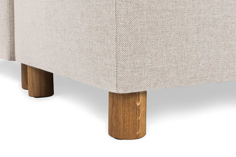 Crazy 5-sits Högervänd U-formad X-Large Soffa med Divan och Schäslong i Tyg - Beige - Products - Möbler - Soffa - U-soffa