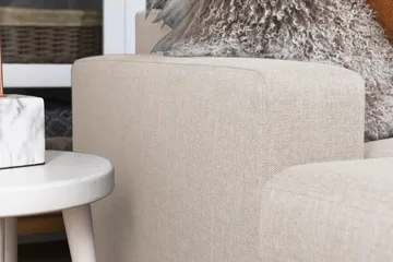 Crazy 5-sits Högervänd U-formad X-Large Soffa med Divan och Schäslong i Tyg - Beige - Products - Möbler - Soffa - U-soffa