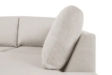 Crazy 5-sits Högervänd U-formad X-Large Soffa med Divan och Schäslong i Tyg - Beige - Products - Möbler - Soffa - U-soffa