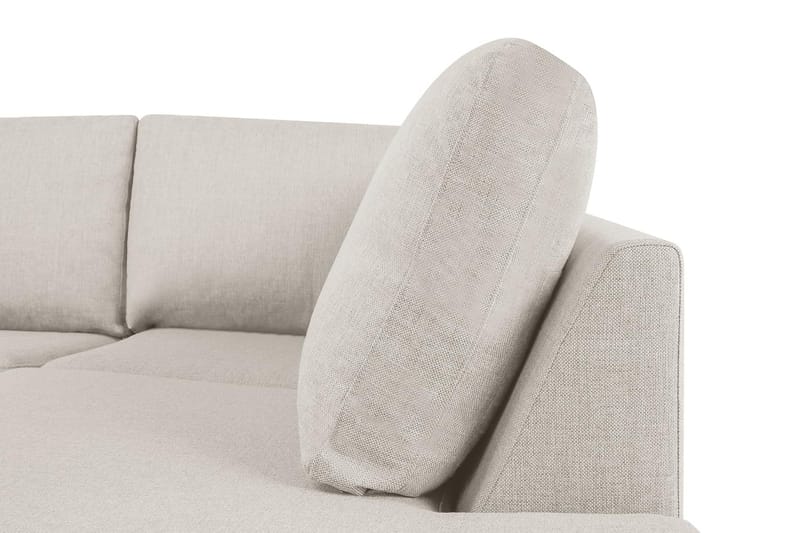 Crazy 5-sits Högervänd U-formad X-Large Soffa med Divan och Schäslong i Tyg - Beige - Products - Möbler - Soffa - U-soffa