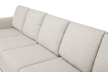 Crazy 5-sits Högervänd U-formad X-Large Soffa med Divan och Schäslong i Tyg - Beige - Products - Möbler - Soffa - U-soffa