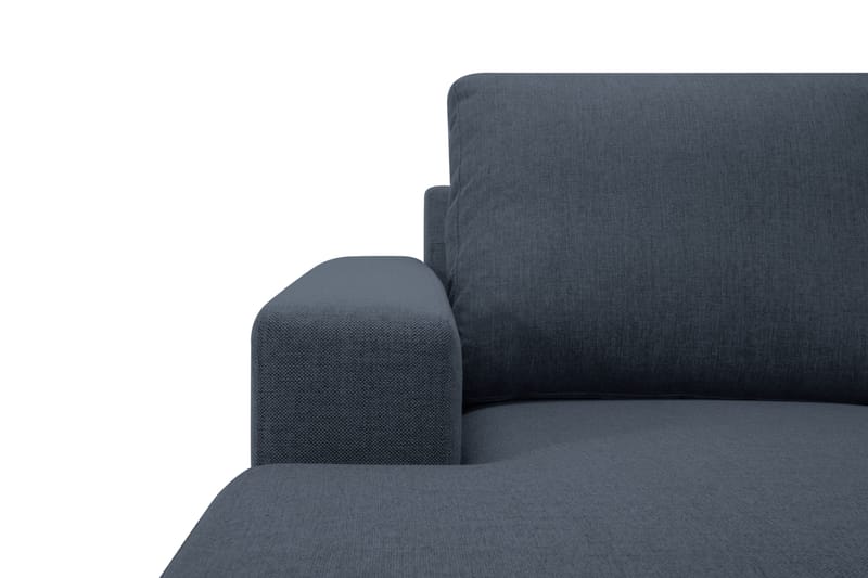 Crazy 5-sits Högervänd U-formad X-Large Soffa med Divan och Schäslong i Tyg - Blå - Products - Möbler - Soffa - U-soffa
