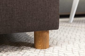 Crazy 5-sits Högervänd U-formad X-Large Soffa med Divan och Schäslong i Tyg - Brun - Products - Möbler - Soffa - U-soffa