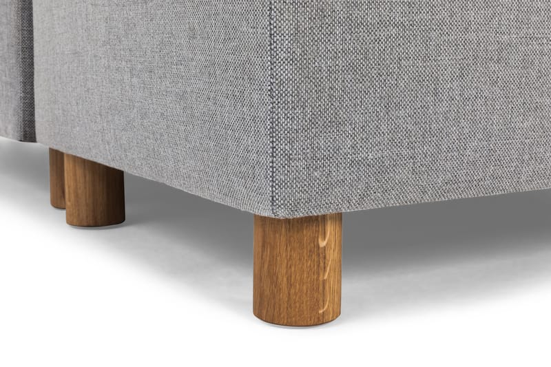 Crazy 5-sits Högervänd U-formad X-Large Soffa med Divan och Schäslong i Tyg - Grå - Products - Möbler - Soffa - U-soffa