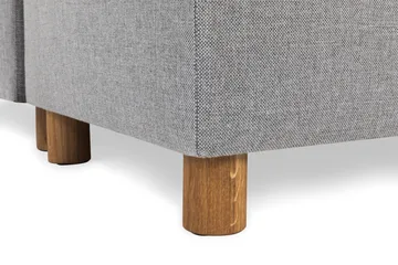 Crazy 5-sits Högervänd U-formad X-Large Soffa med Divan och Schäslong i Tyg - Grå - Products - Möbler - Soffa - U-soffa