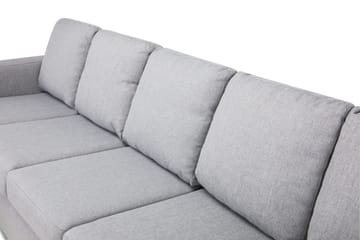 Crazy 5-sits Högervänd U-formad X-Large Soffa med Divan och Schäslong i Tyg - Grå - Products - Möbler - Soffa - U-soffa