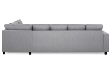 Crazy 5-sits Högervänd U-formad X-Large Soffa med Divan och Schäslong i Tyg - Grå - Products - Möbler - Soffa - U-soffa