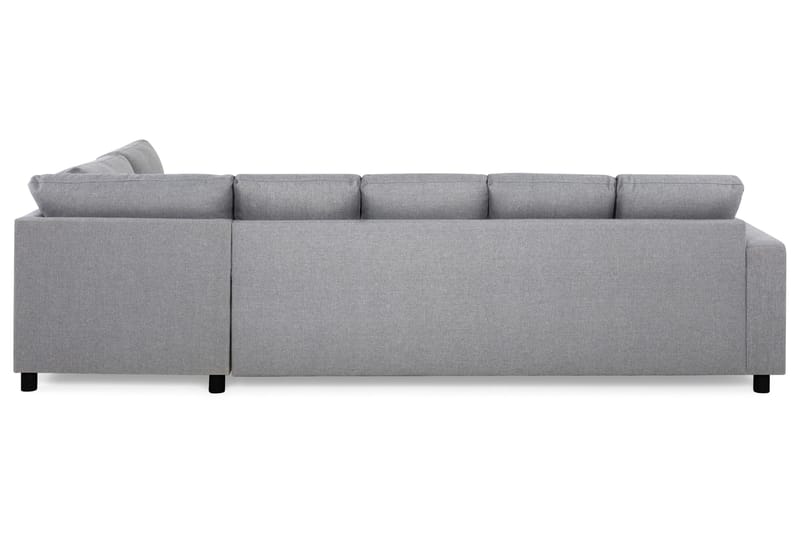 Crazy 5-sits Högervänd U-formad X-Large Soffa med Divan och Schäslong i Tyg - Grå - Products - Möbler - Soffa - U-soffa