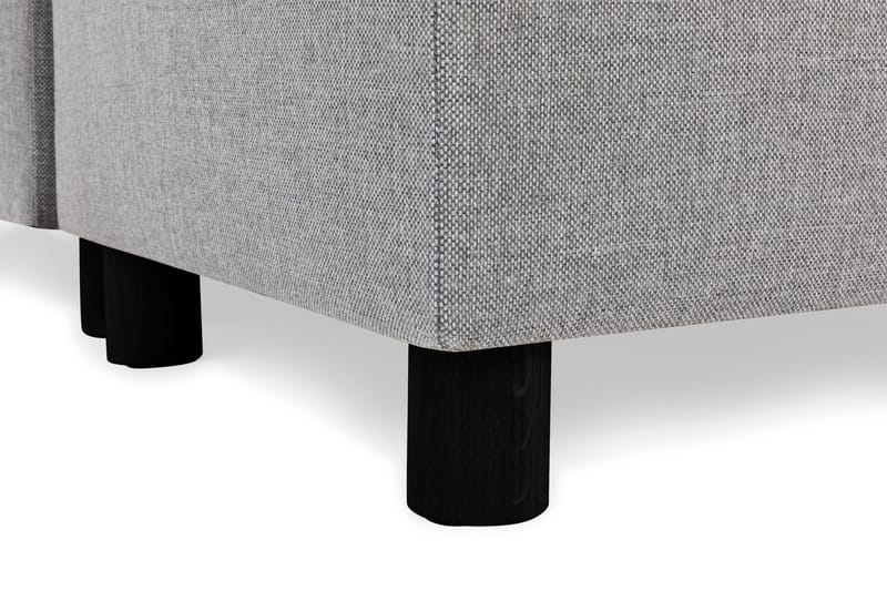 Crazy 5-sits Högervänd U-formad X-Large Soffa med Divan och Schäslong i Tyg - Grå - Products - Möbler - Soffa - U-soffa