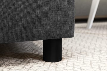 Crazy 5-sits Högervänd U-formad X-Large Soffa med Divan och Schäslong i Tyg - Mörkgrå - Products - Möbler - Soffa - U-soffa