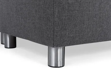 Crazy 5-sits Högervänd U-formad X-Large Soffa med Divan och Schäslong i Tyg - Mörkgrå - Products - Möbler - Soffa - U-soffa