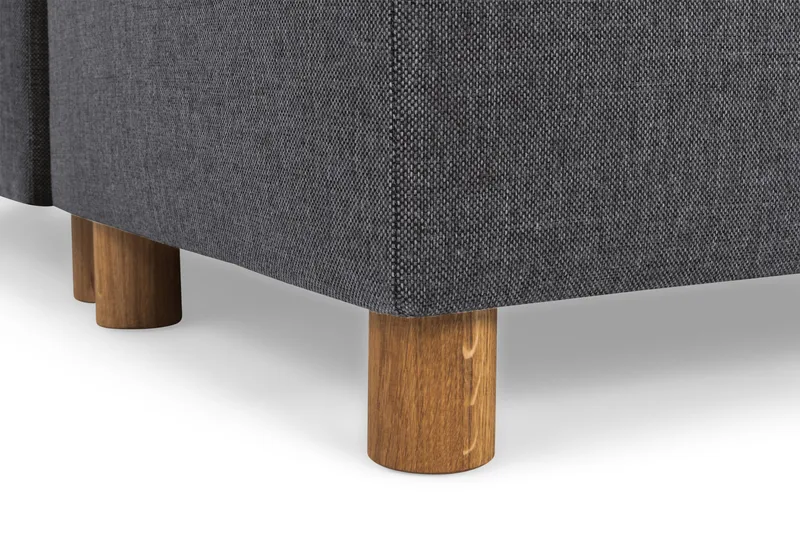 Crazy 5-sits Högervänd U-formad X-Large Soffa med Divan och Schäslong i Tyg - Mörkgrå - Products - Möbler - Soffa - U-soffa
