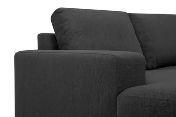 Crazy 5-sits Högervänd U-formad X-Large Soffa med Divan och Schäslong i Tyg - Mörkgrå - Products - Möbler - Soffa - U-soffa