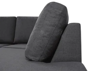 Crazy 5-sits Högervänd U-formad X-Large Soffa med Divan och Schäslong i Tyg - Mörkgrå - Products - Möbler - Soffa - U-soffa